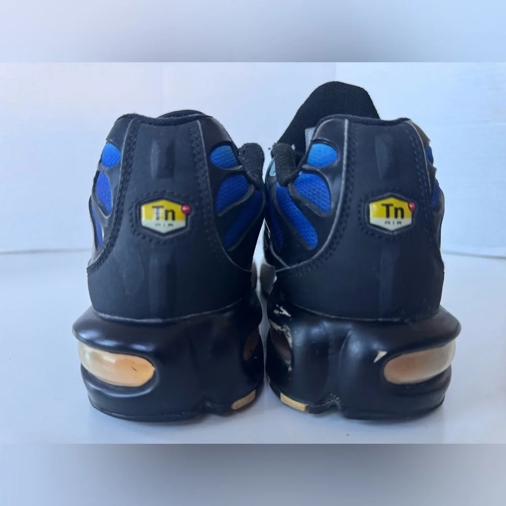 Nike Air Max Plus Tn Hyper Blue Shoes 2018 Sneakers Size 6.5Y